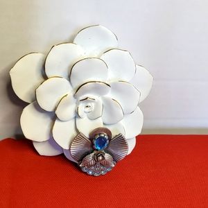 Vintage Angle KC brooch